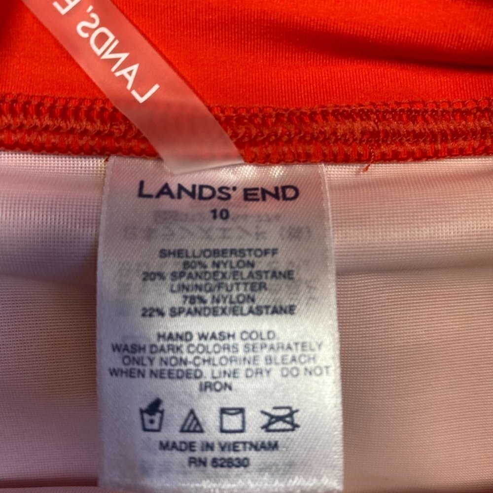 Women's Lands End Tankini Bottom size 10 - Picture 3 of 4